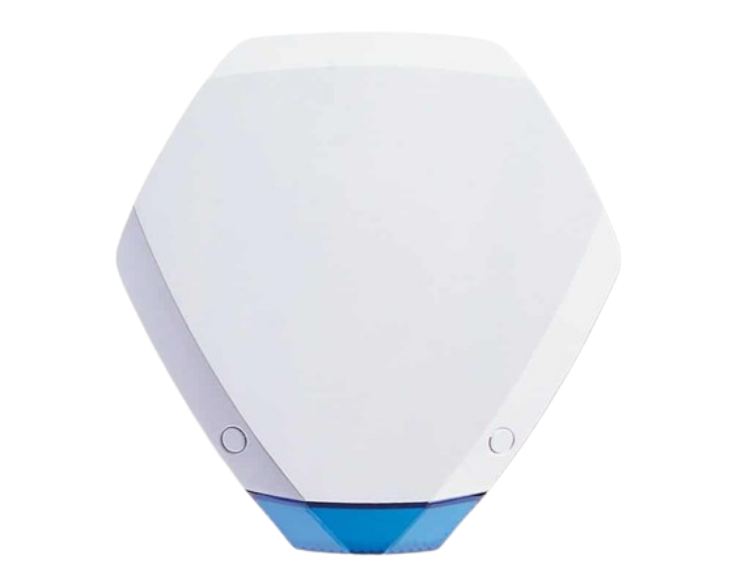 Odyssey 3E White Cover Blue Lens External Siren 109dB